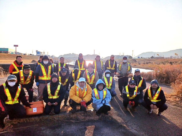 20260125_花物語駐車場草刈り_集合写真